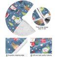 thumbnail image 2 of FMSHPON Cute Christmas Xmas Christmas Tree Skirt Stand Mat for Holiday Party Decoration Indoor Outdoor 48 inches, 2 of 6