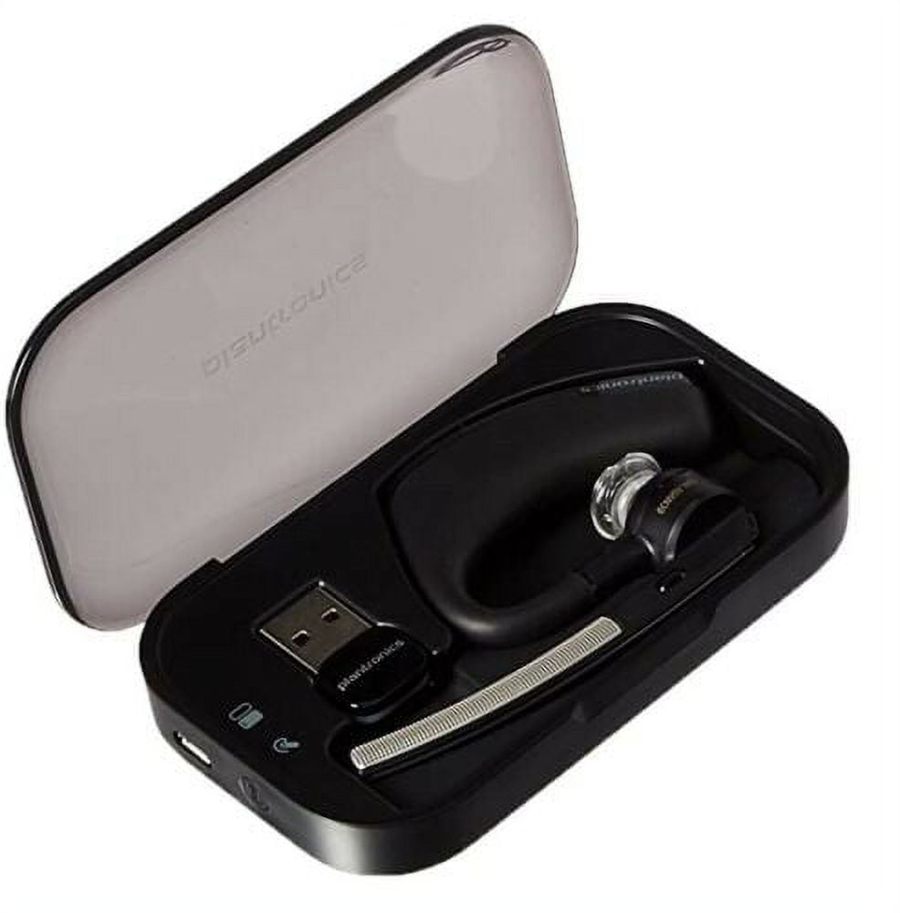 Restored Plantronics Voyager Legend UC B235 USB PC Bluetooth Headset -  Black 87670-01 with Plantronics BT300 Bluetooth USB Dongle Adapter  (Refurbished) 