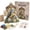Blue Tit Always Near 3D Fabric Poke Art Memory Lantern Kit#9, variant on Crochet Christmas Animal Ornament Kit, DIY Yarn Craft Tree Decoration Set, Handmade Holiday Decor with Pattern Guide for Adults (Dog)
