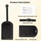 thumbnail image 4 of 2025 Latest Model Luggage Tags, 4PCS Leather Luggage Labels with Name ID Card, Easy-to-Attach, 4 of 5
