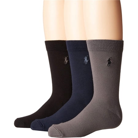 Polo Ralph Lauren Boys Supersoft Flat 3-Pack Toddler/Little Kid
