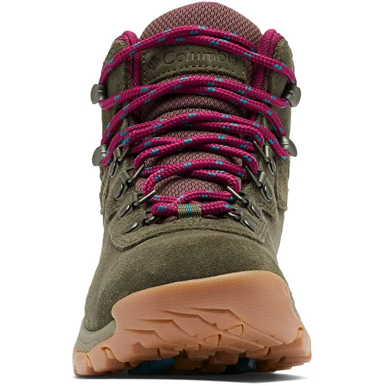 Columbia Women s Newton Ridge Lightweight Waterproof Hiking Boot Peatmoss Red Onion Size 9.5 Walmart