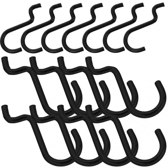 WHAMVOX 20 Pcs Peg Boards for Walls Utility Hanging Hooks