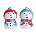 thumbnail image 1 of Holiday Time Snowman Salt & Pepper Shakers, 1 of 5
