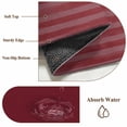 thumbnail image 6 of Red Striped Entryway Rug 2'x3'&nbsp; Non Slip Front Door Mats, Vintage Stripes Ombre Entrance Rugs Indoor Outdoor Carpet, Washable Floor Mats Small Area Rug for Bedroom Kitchen, 6 of 8
