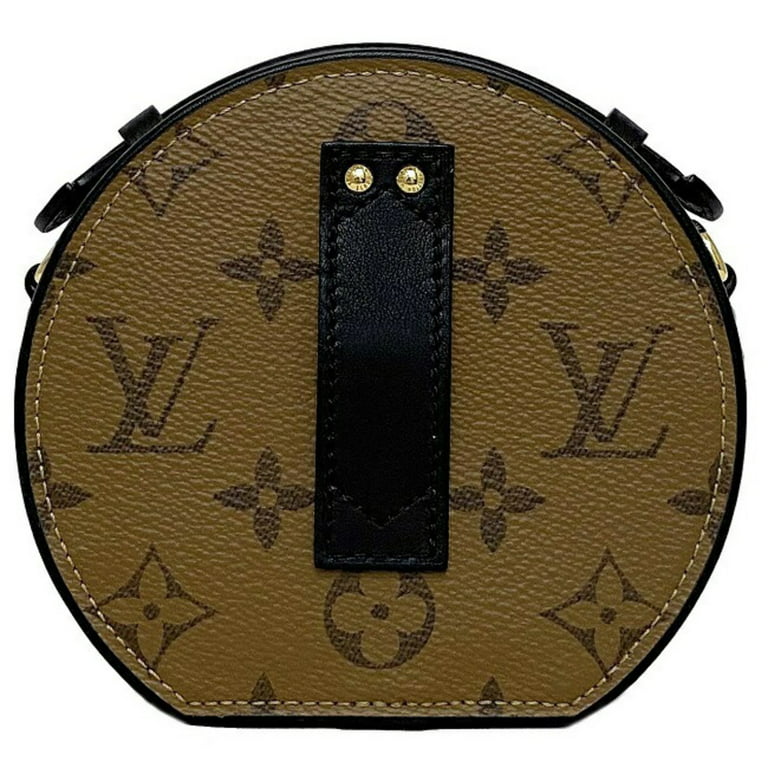 Pre-owned Louis Vuitton Leather Belt Bag In Black
