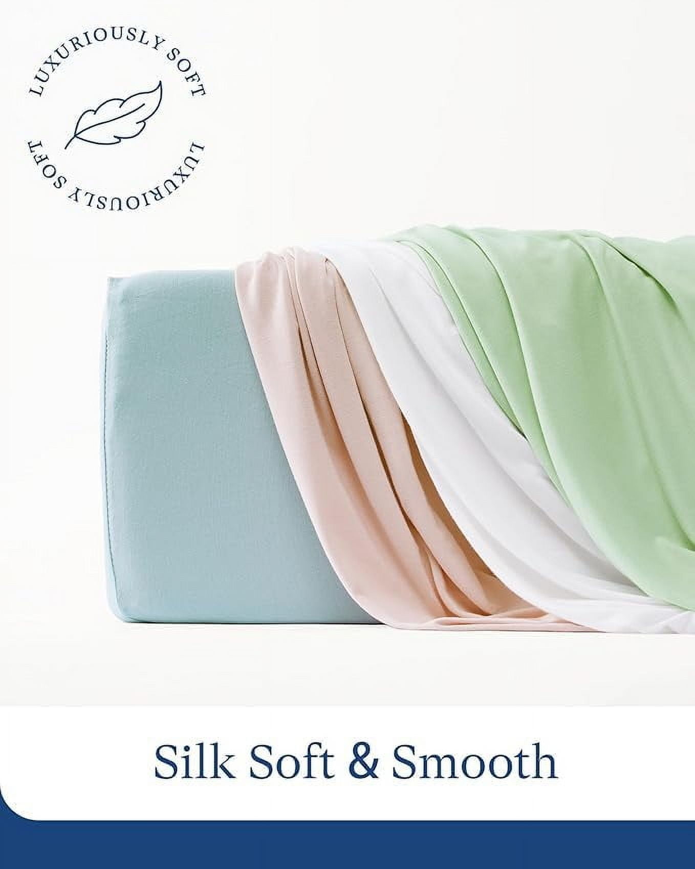 Supersoft Diaper Changing Pad Covers, 2-Pack Premium Bamboo Viscose Change Table Pad Covers for Baby Girls and Boys, Hypoallergenic Stretchy Changing Table Cover Sheets (Changing Pad Covers)