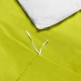 thumbnail image 5 of Nestl 3pc Queen Duvet Cover Set, Luxury Microfiber Duvet Cover Queen with 2 Pillow Shams, (90"x90"), Garden Green, 5 of 7