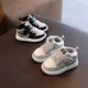 thumbnail image 3 of Zapatos informales para niños y niñas, calzado antideslizante para bebé, suela de cuero impermeable, otoño 2022, 3 of 5