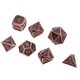 thumbnail image 4 of Dados De Juego De Mesa RPG De Aleación De Zinc De 7 Dados Para Mazmorras Y Dragones DND Cobre Sunnimix Dados poliédricos, 4 of 7