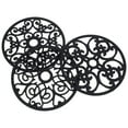 thumbnail image 3 of TAILTOSS 3Pcs Lightweight Silicone Mats for Kitchen Counters Heat Resistant Place Mat, 3 of 8