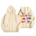 thumbnail image 2 of God Is Within Her She Will Never Fall Hoodies for Women 2025 Cute Christian Hoodie Hooded Sweatshirt Women Pullover, 2 of 6