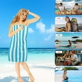 thumbnail image 4 of WEGFTDUOP Beach Towel Oversized Striped Pool Towel Adult Men And Women Swimming Travel Towel, 4 of 6