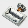 thumbnail image 3 of FUEENIRVA Wall Mount Soap Organizer with Hollow Carved Design for Bathroom and Kitchen Use, 3 of 6