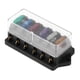 thumbnail image 3 of Caja de fusibles, caja de fusibles de 6 vías para automóvil, caja de fusibles de 6 vías, eficiencia óptima, 3 of 9