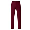 thumbnail image 4 of VERUGU Mens Suit Slim 2-Piece Suit Business Wedding Party Jacket Pants Wine 5XL, 4 of 5