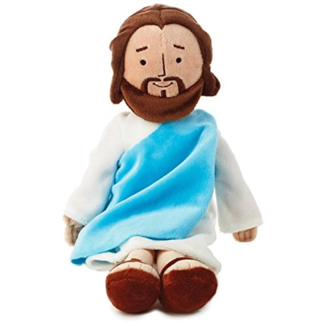 hallmark 13" jesus plush doll figure religious toy from