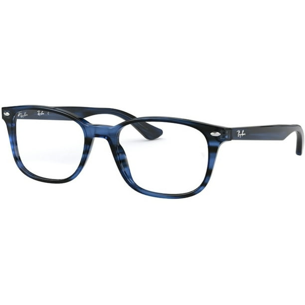 Stressvol Gevestigde theorie genezen Eyeglasses Ray-Ban Optical RX 5375 8053 Striped Blue - Walmart.com