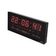 thumbnail image 3 of Digital Wall Clock, Clear Display Aluminum Alloy Plastic Material Gym Wall Clock  For School For Office For Public Place EU Plug, 3 of 8