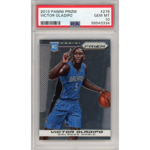 Graded 2013-14 Panini Prizm Victor Oladipo #276 Rookie RC Basketball Card PSA 10 Gem Mint