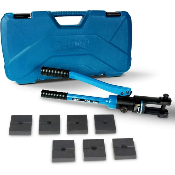TEMCo TH0400 Hydraulic Crimping Tool for 1/16" to 1/4" Stainless Steel Cable Railing Fittings