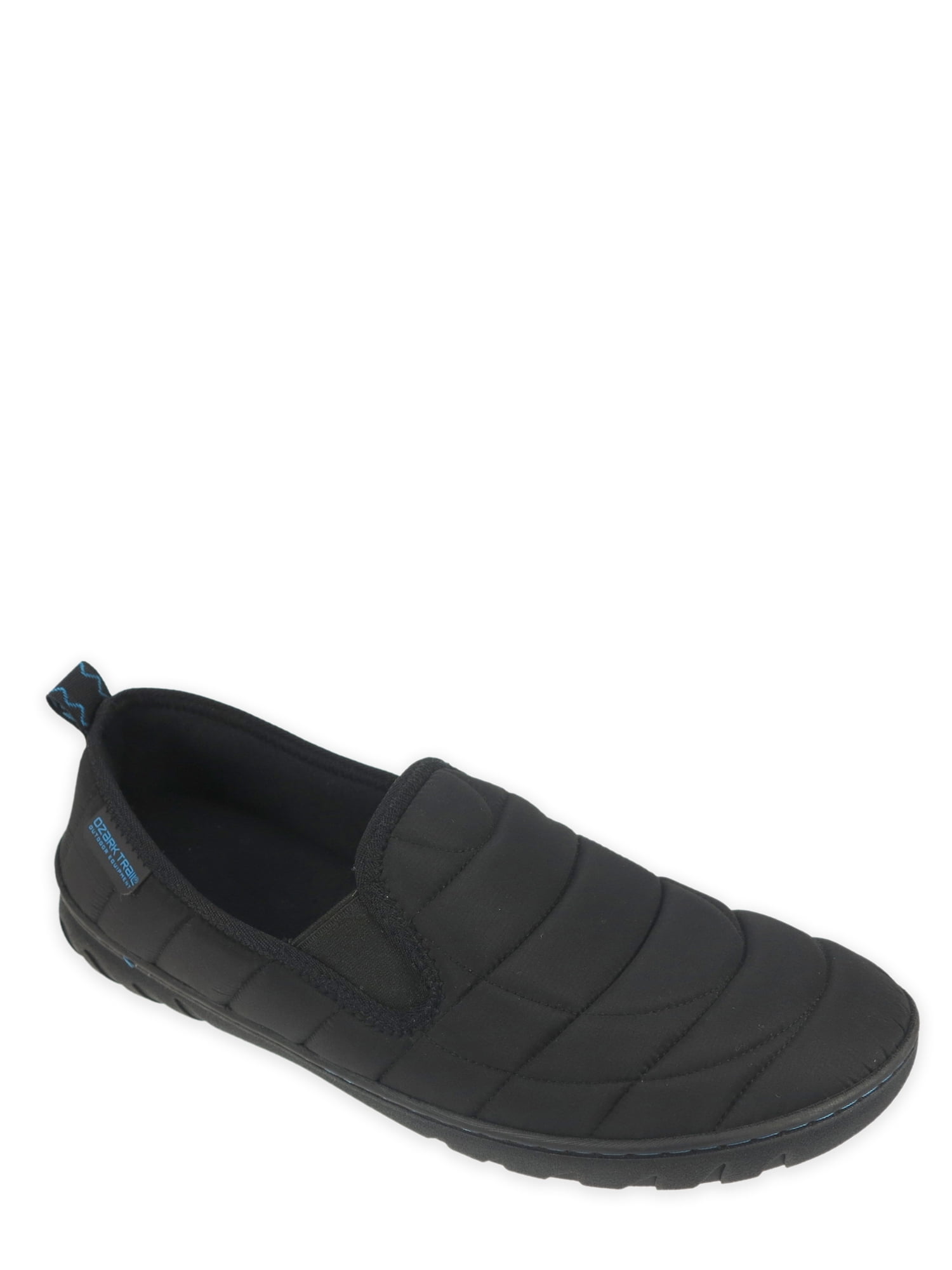 Ozark Trail Men's Puffer Slipper Loafers - Walmart.com