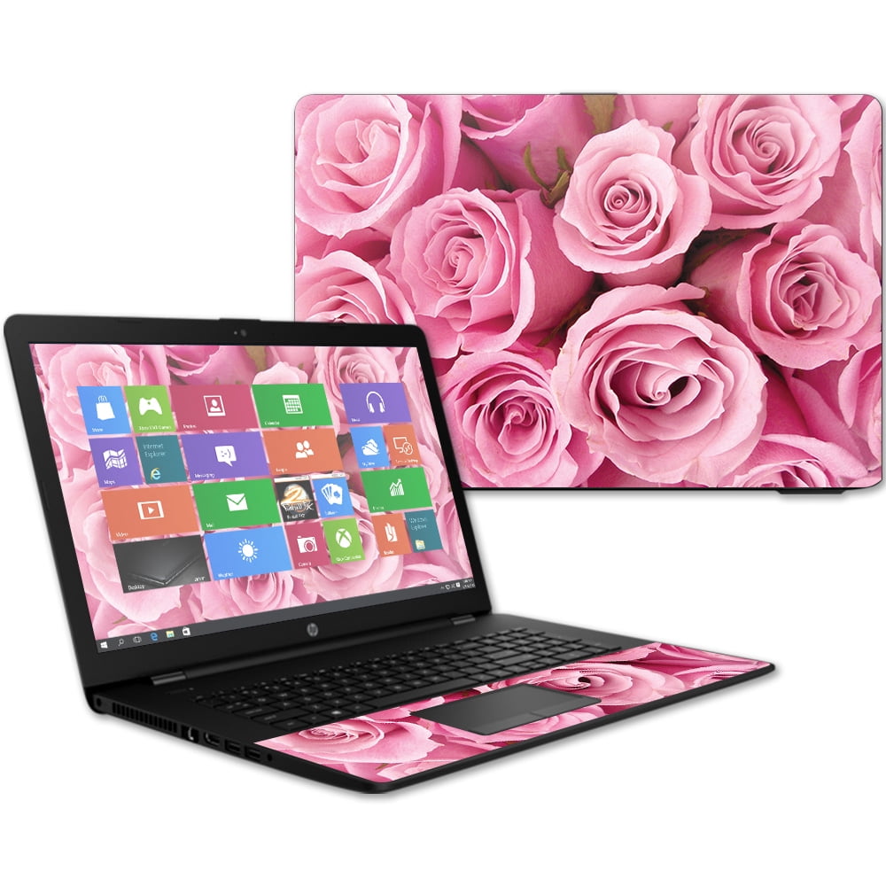 Mightyskins Skin Compatible With Hp 17t Laptop 173 2017 Pink Roses Protective Durable 6909