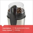 thumbnail image 3 of Black + Decker Smartgrind Stainless Steel Coffee Grinder, 3 of 8