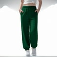 thumbnail image 5 of OGLCCG Sweatpants for Girls Baggy Workout Gym Active High Waisted Comfy Joggers for Teens Spring Fall Wide Leg Lounge Pants with Pockets 3-13 Years, 5 of 7