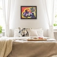 thumbnail image 3 of Trademark Fine Art Profile Boxer by Dean Russo, Black Frame 16x20, Multi-Color, 3 of 6