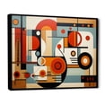 thumbnail image 2 of Designart art Mural Encadré Surdimensionné Abstrait Mi-Siècle, art Mural Encadré Mi-Siècle, Géométriques Graphiques Colorés Mi-Siècle, art Mural Encadré Noir Moderne Mi-Siècle Multicolore, Cadre Noir, 2 of 5