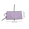 thumbnail image 4 of Unique Bargains 1 Pc Waterproof Pet Car Seat Cover for Pet Dog Pattern Purple, 4 of 6