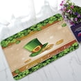 thumbnail image 1 of Felpudo de entrada ABPHQTO Trébol verde 45x75 cm Decoración para el hogar, 1 of 1