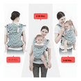 thumbnail image 5 of Canguro Mochila Portabebés 3-48 meses  Malubero Azul, 5 of 5
