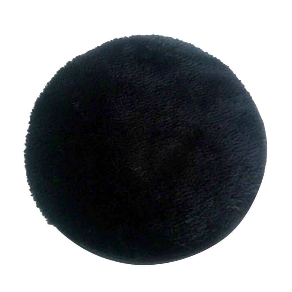 Chair Pads Cushions with Elastic Ties Buckle Round Seat Cushion for Kitchen Office Dining Patio Dorm Chair Black 35cm 14 inch Walmart