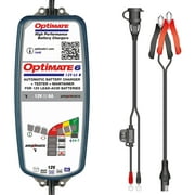 Tecmate OptiMate 6 Ampmatic 12V Battery Charger & Maintainer (TM-361)