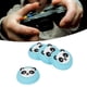 thumbnail image 4 of 4 Uds. Tapas de agarre de pulgar de silicona de repuesto multiusos para controlador PS5 azul, 4 of 8