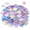 0.78 × 0.78 in, variant on 100-Pack Mini Iridescent Holographic Acrylic Squares 3/4" X 3/4", Double-Sided Dichroic Plexiglass Tiles 1/8" Thick for DIY, Mosaic Art, Resin Jewelry, Light Shadow Decor Panels (A)