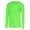 Electric Green, variant on Just Cool Mens Long Sleeve Cool Sports Performance Plain T-Shirt