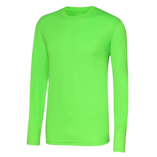 AWDis Just Cool T-Shirt Uni à Manches Longues pour Hommes, Performance Sportive Cool