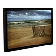 thumbnail image 2 of ArtWall Kevin Calkins "Snow Fence and Waves" Gallery-Wrapped Floater-Framed Canvas, 2 of 2