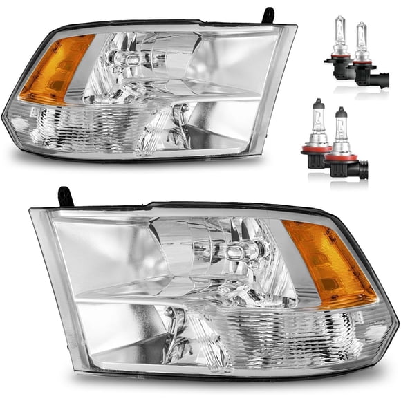 Faros ROADEAL para Dodge Ram 1500 Quad 2009-2018