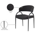 thumbnail image 2 of Meridian Furniture Privet Black Dining Chair (Set of 2), 2 of 6