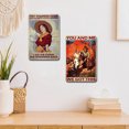 thumbnail image 4 of Kit Pintura Hierro Rectangular Placa Metal Vintage Vaquera Del 20x30cm 2 Uds., 4 of 9