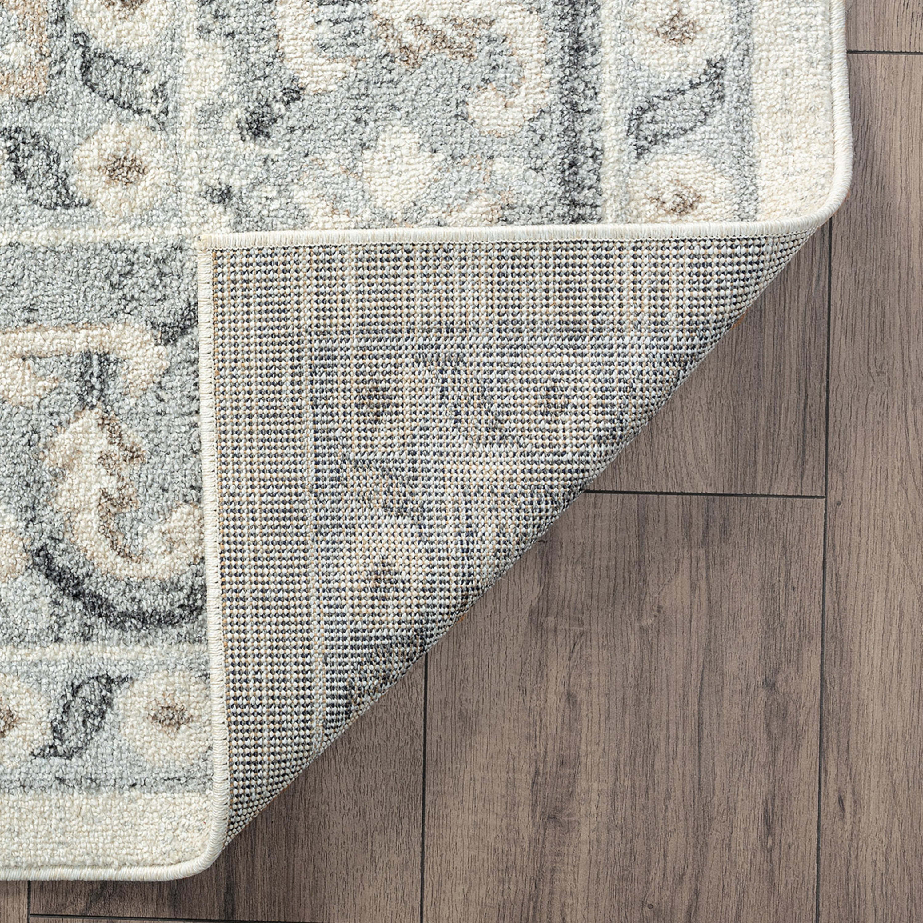 Bliss Rugs Perisan Area Rug, Oriental Indoor Rugs for Living Room, Dining Room, Bedroom | Cream, 5' x 8' (5'3''x7'3'')