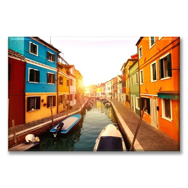 Cuadro Canva Pixtreats Galería Venecia Al Amanecer 40X60 cm