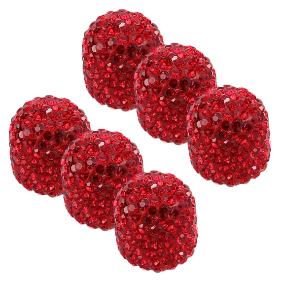 MLINS 6pcs Decorative Bling Valve Stem Caps Universal Tire Valve Caps Crystal Rhinestone Car Accessories For Cars Bikes Trucks Motorcycles