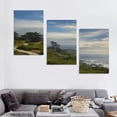 thumbnail image 4 of Nawypu  Framed Canvas Wall Art Print On Canvas Carmel California Pictures Posters Artwork for Living Room Bedroom Ready to Hang Wall Decor 12''x16''X3 Panels, 4 of 4