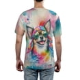 thumbnail image 5 of Hippie Chihuahua Portrait Watercolor Tie-Dye Vintage Styles All Over Print 3D Shirt Unisex Merch Dog Lover Gifts Idea - 00014, 5 of 6