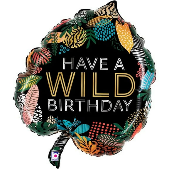 Wild Safari Birthday Balloon 24"